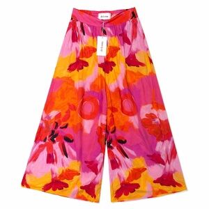 NWT De Loreta Panca High-Waist Cotton pants size M